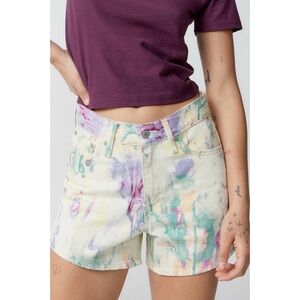Levi’s 80s Mom Denim Short Watercolor Print 26 NWOT